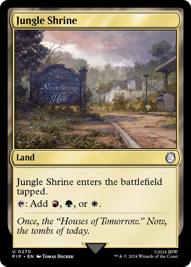 Jungle Shrine (PIP-270) - Fallout Foil