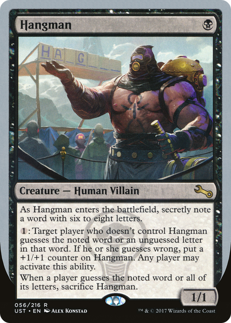 Hangman (UST-056) - Unstable