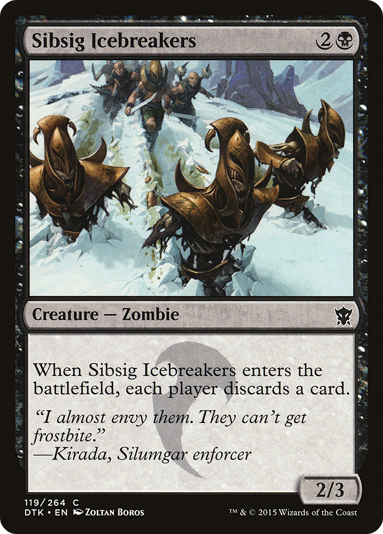 Sibsig Icebreakers (DTK-119) - Dragons of Tarkir