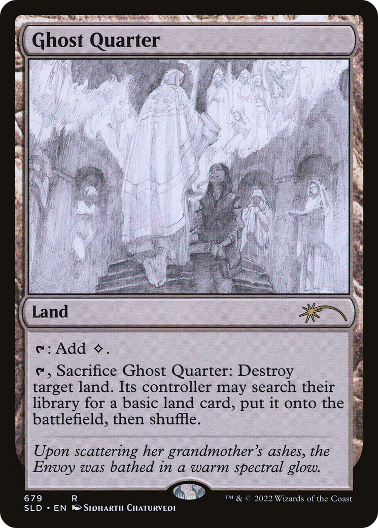 Ghost Quarter (SLD-679) - Secret Lair Drop Foil