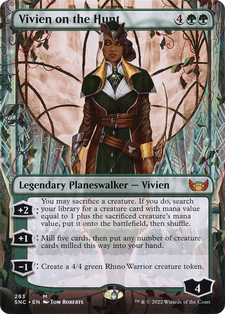 Vivien on the Hunt (SNC-283) - Streets of New Capenna (Borderless)