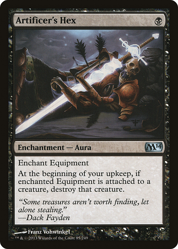 Artificer's Hex (M14-085) - Magic 2014