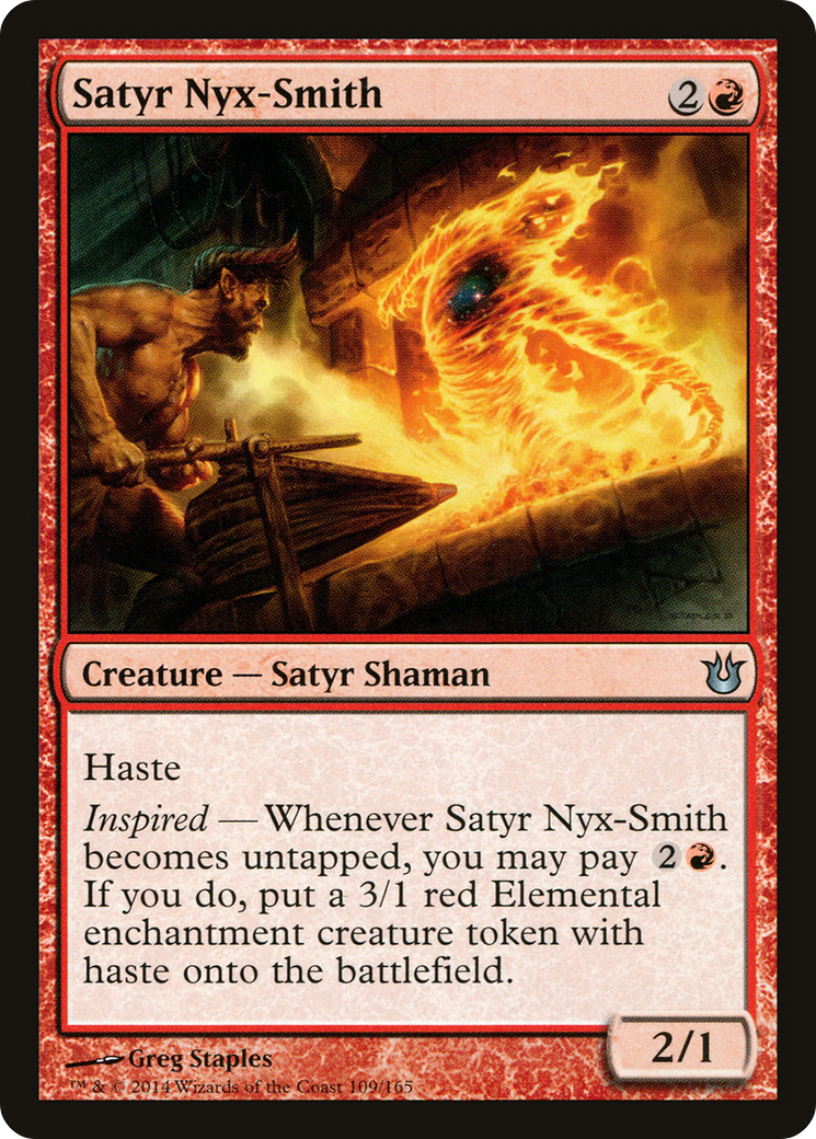 Satyr Nyx-Smith (BNG-109) - Born of the Gods