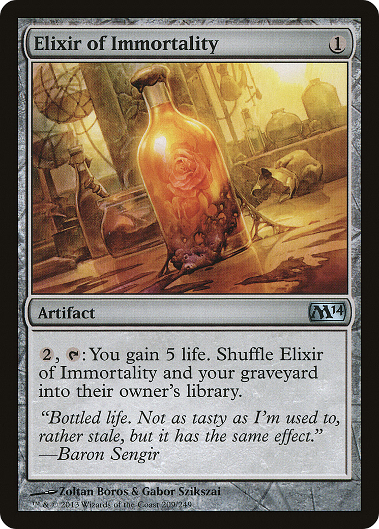Elixir of Immortality (M14-209) - Magic 2014 Foil