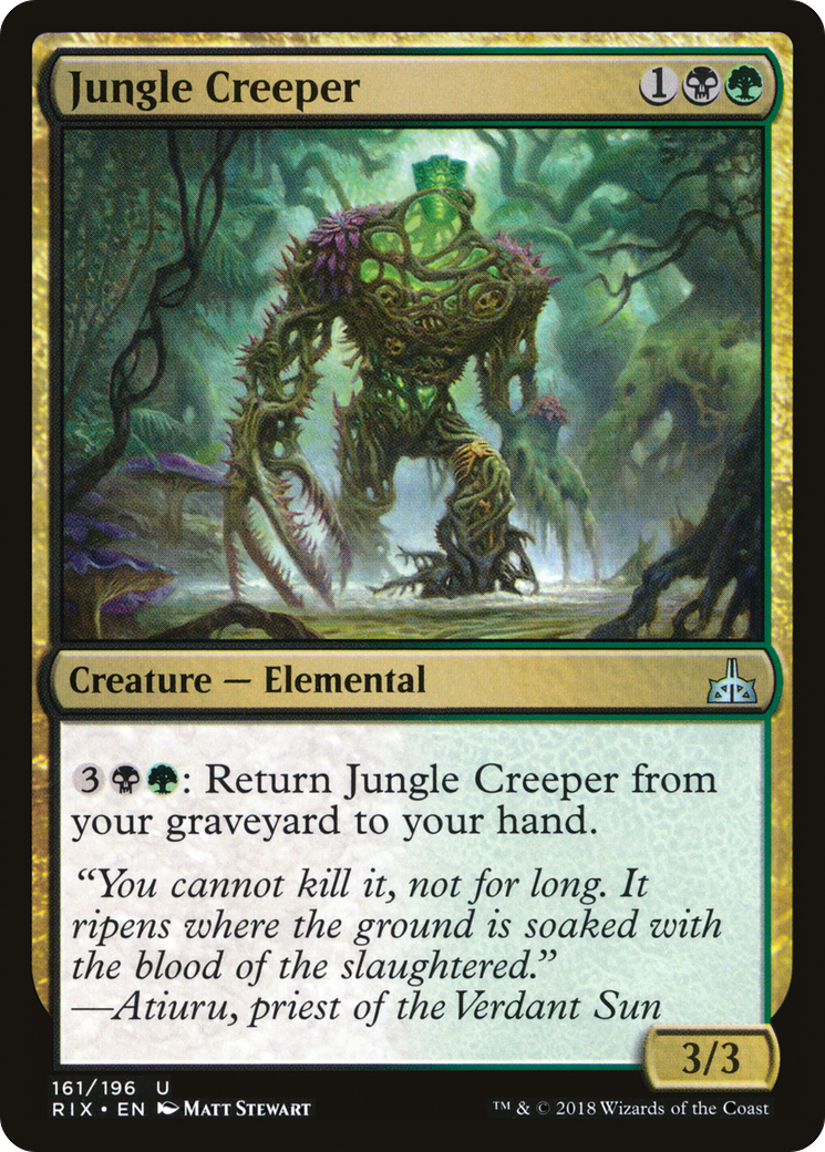 Jungle Creeper (RIX-161) - Rivals of Ixalan