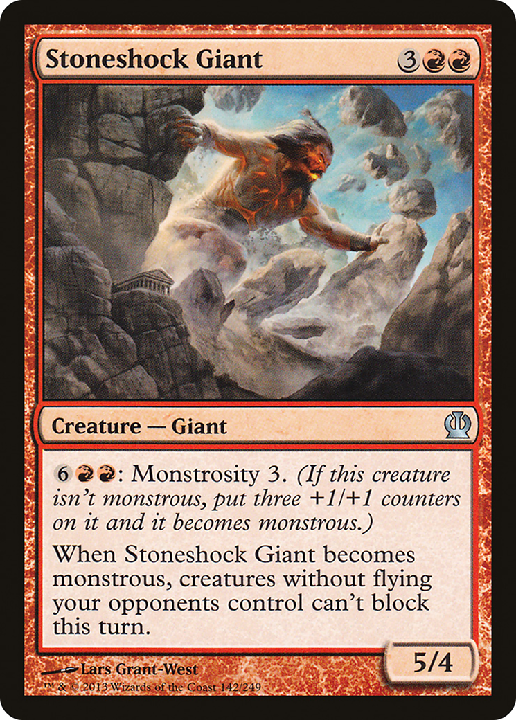 Stoneshock Giant (THS-142) - Theros Foil