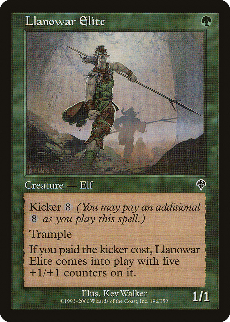 Llanowar Elite (INV-196) - Invasion