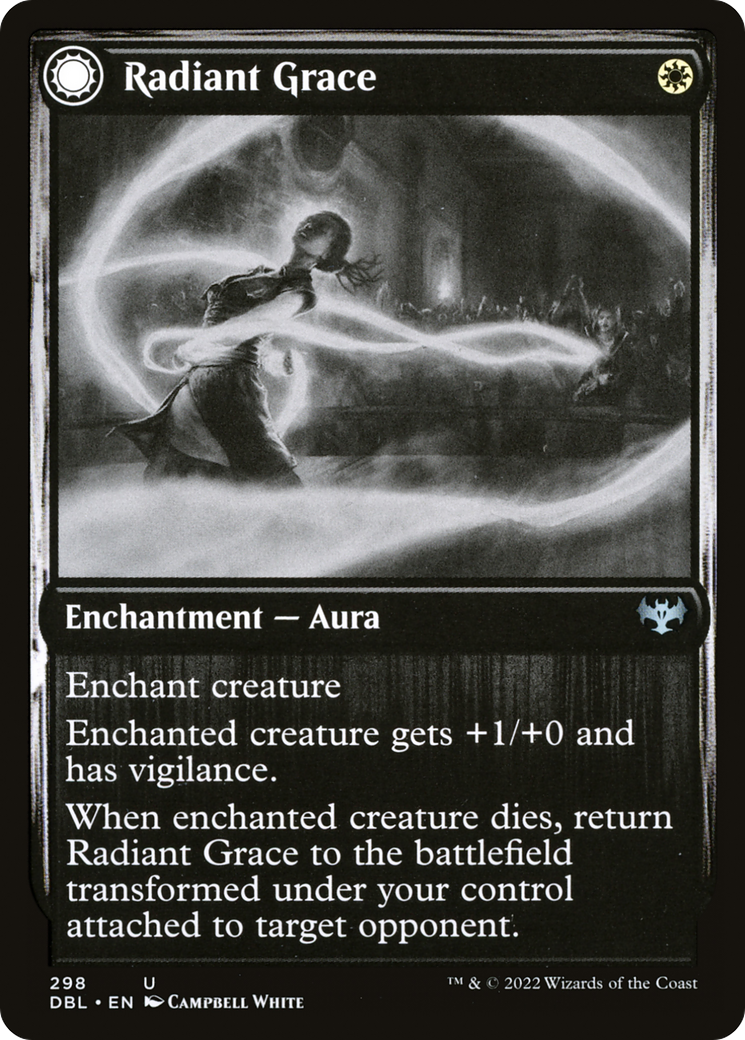 Radiant Grace // Radiant Restraints (DBL-298) - Innistrad: Double Feature: (Double Faced Transform)