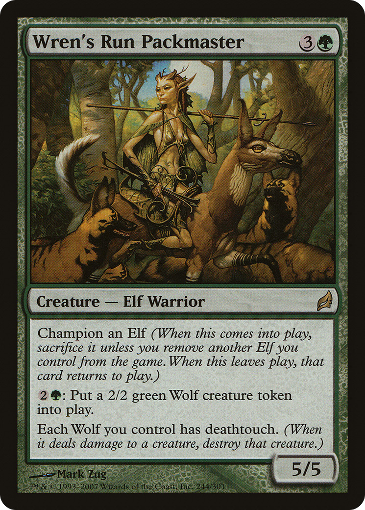 Wren's Run Packmaster (LRW-244) - Lorwyn
