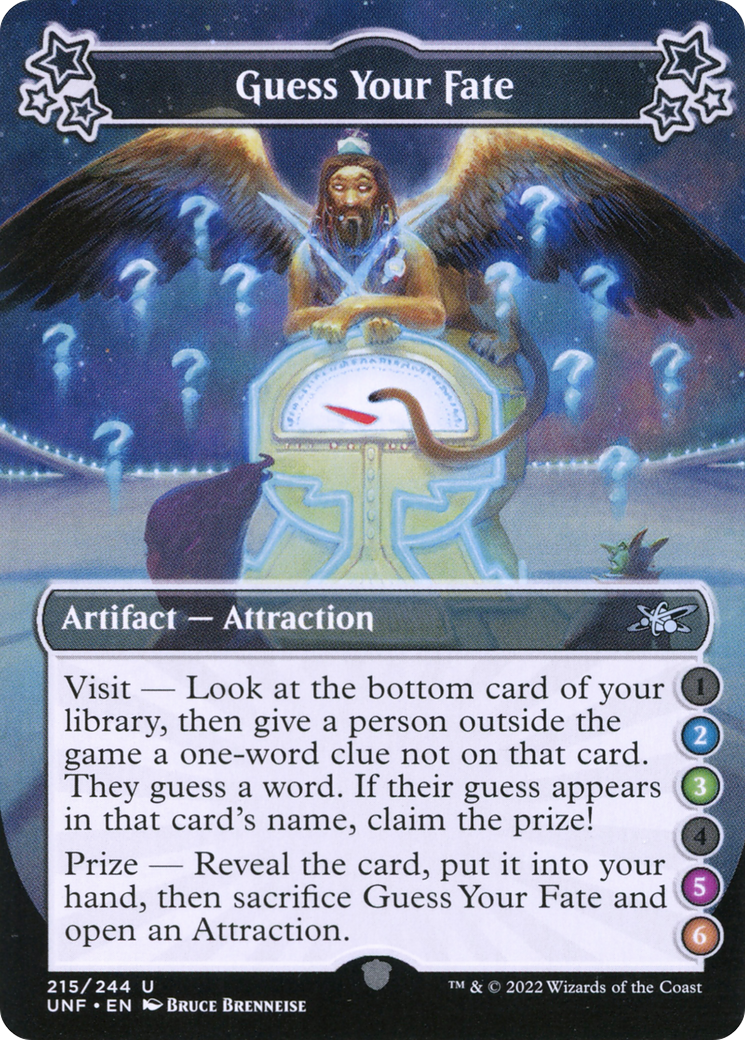 Guess Your Fate (UNF-215B) - Unfinity Foil