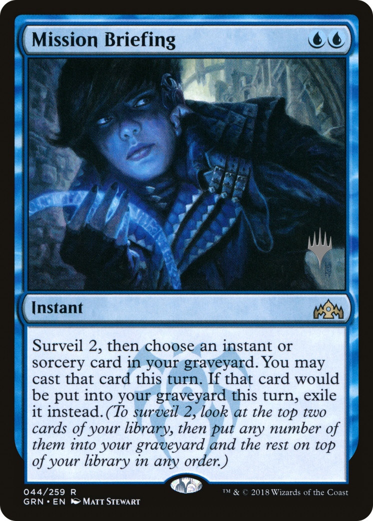 Mission Briefing (PPTHB-044) - Guilds of Ravnica Promos Foil