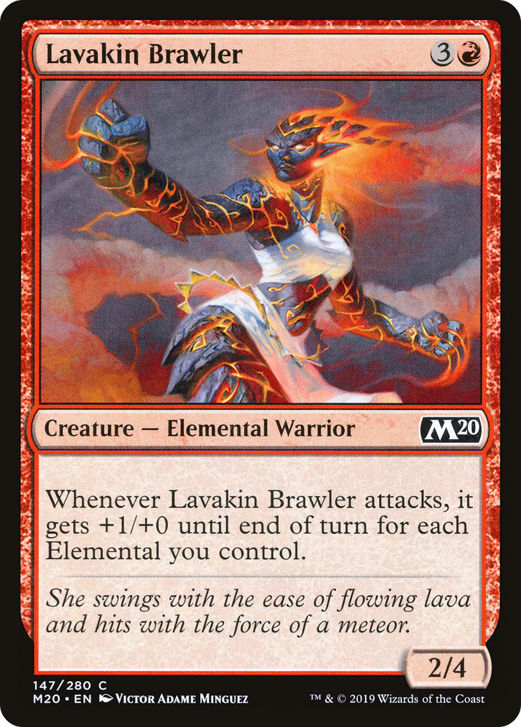 Lavakin Brawler (M20-147) - Core Set 2020