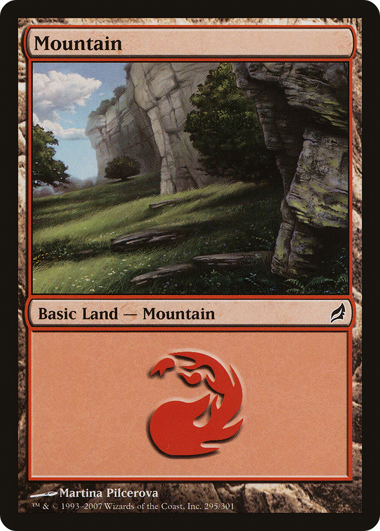 Mountain (LRW-295) - Lorwyn Foil
