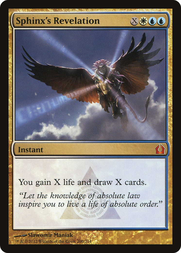 Sphinx's Revelation (RTR-200) - Return to Ravnica