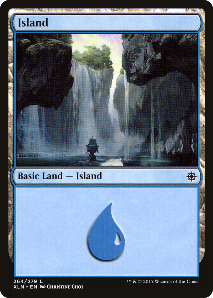 Island (XLN-264) - Ixalan Foil