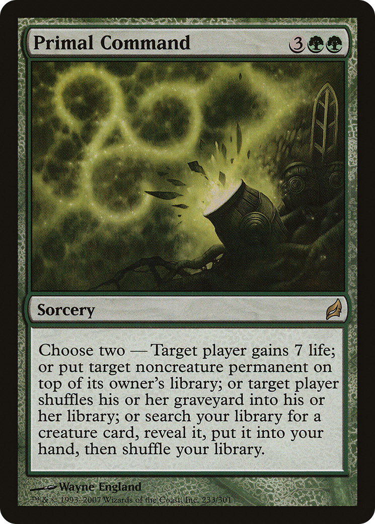Primal Command (LRW-233) - Lorwyn