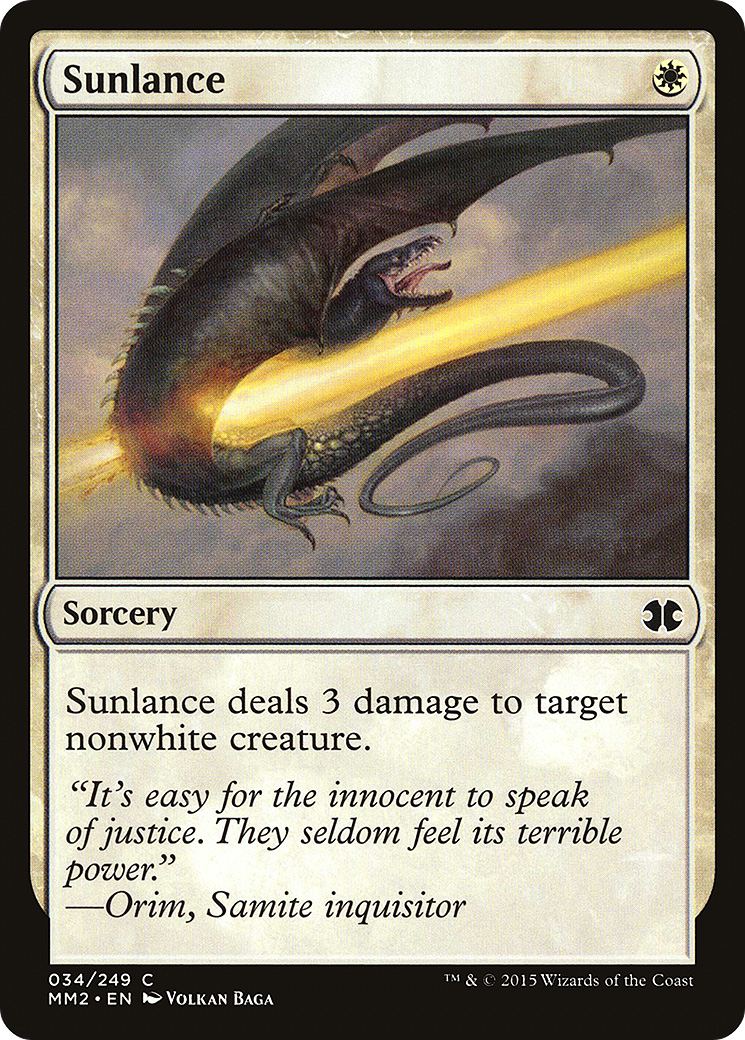 Sunlance (MM2-034) - Modern Masters 2015