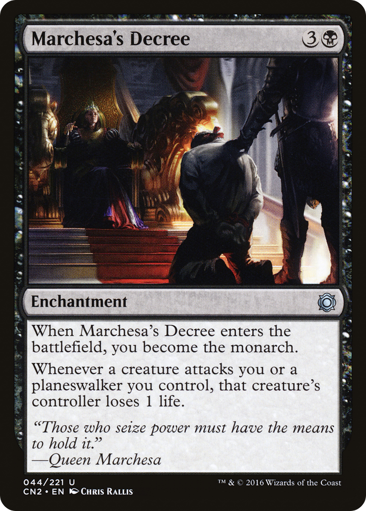 Marchesa's Decree (CN2-044) - Conspiracy: Take the Crown