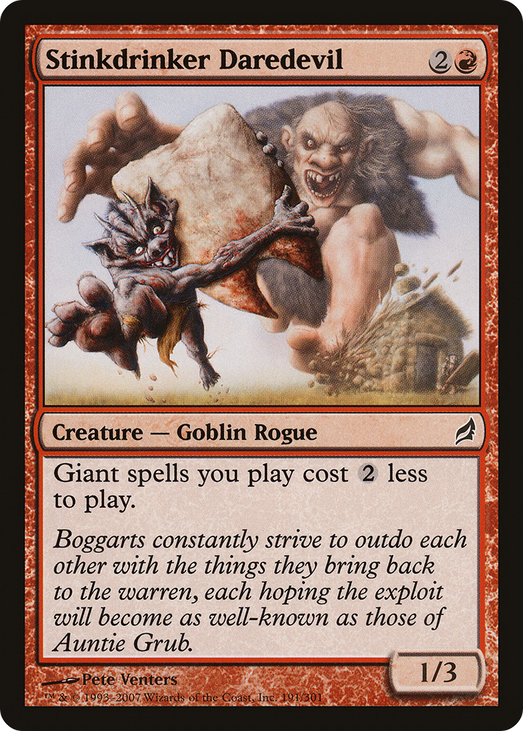 Stinkdrinker Daredevil (LRW-191) - Lorwyn Foil