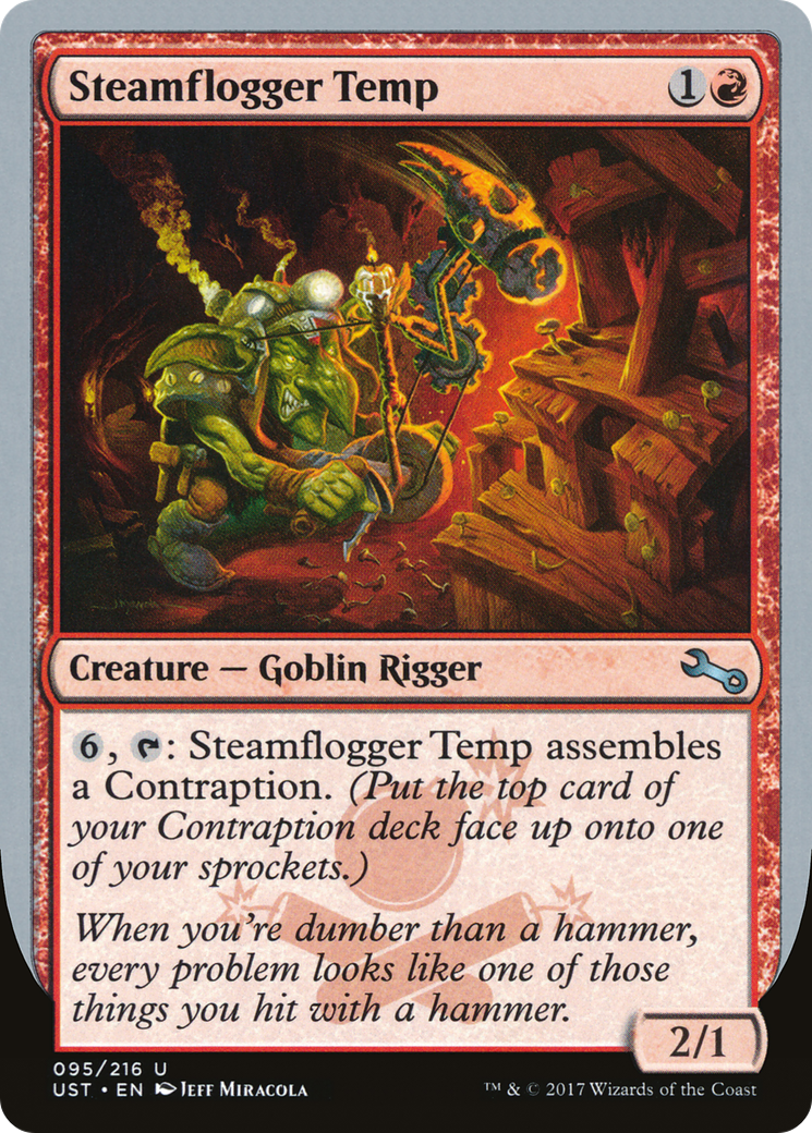 Steamflogger Temp (UST-095) - Unstable Foil