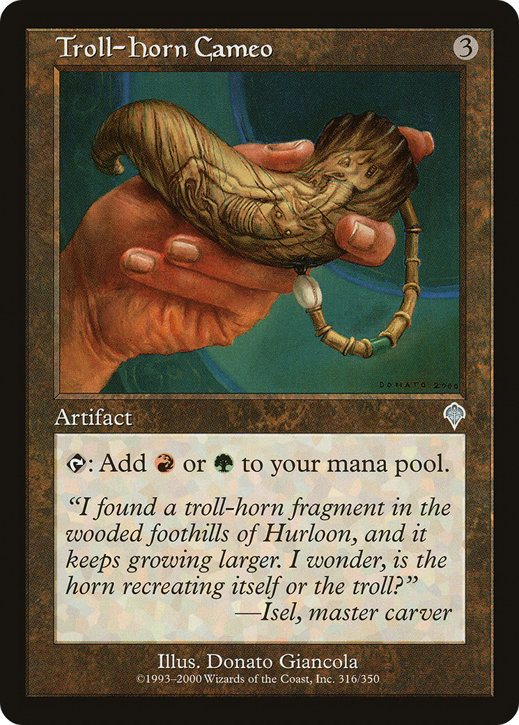 Troll-Horn Cameo (INV-316) - Invasion