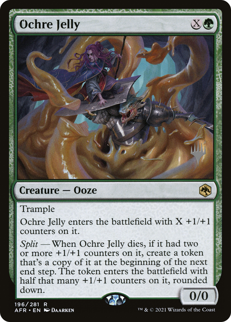 Ochre Jelly (PPAFR-196P) - Adventures in the Forgotten Realms Promos