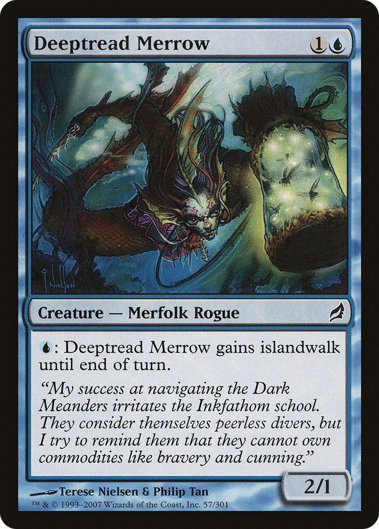 Deeptread Merrow (LRW-057) - Lorwyn