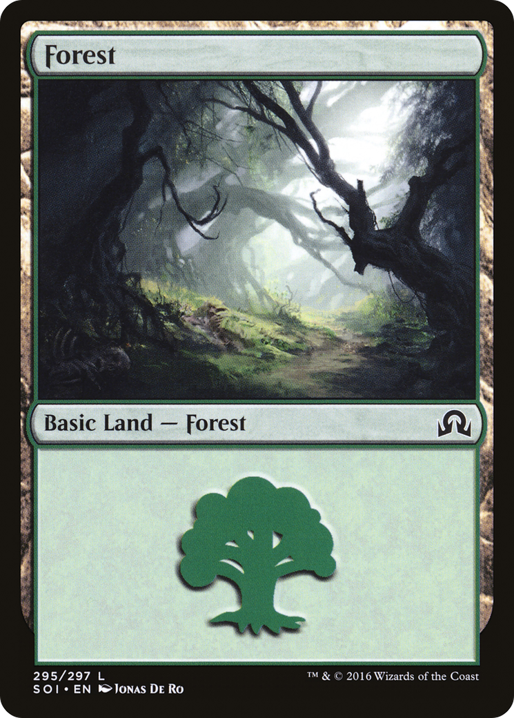 Forest (SOI-295) - Shadows over Innistrad Foil