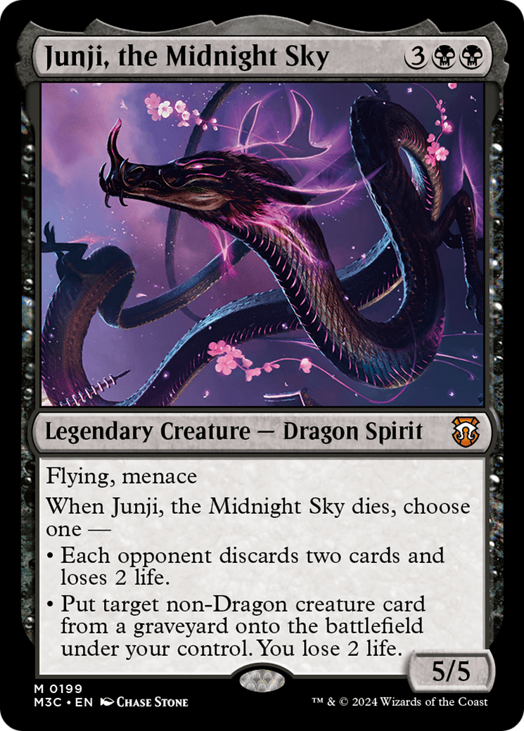Junji, the Midnight Sky (M3C-199) - Modern Horizons 3 Commander