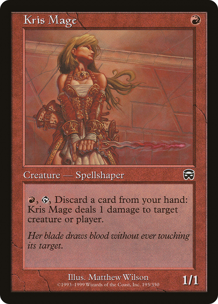 Kris Mage (MMQ-195) - Mercadian Masques Foil