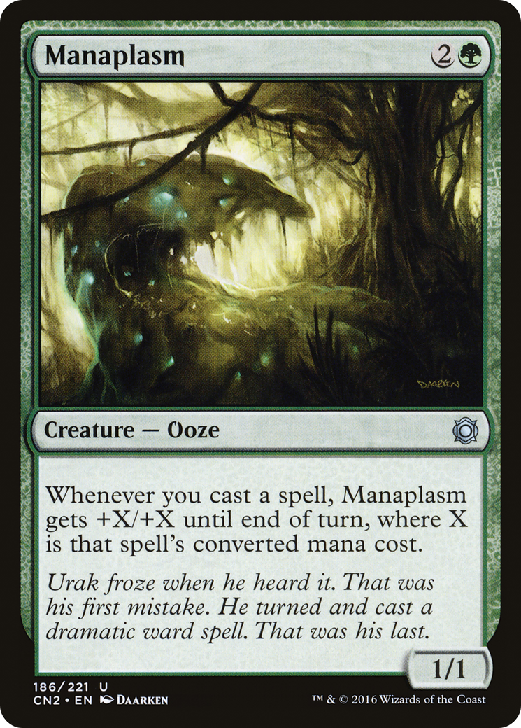 Manaplasm (CN2-186) - Conspiracy: Take the Crown Foil