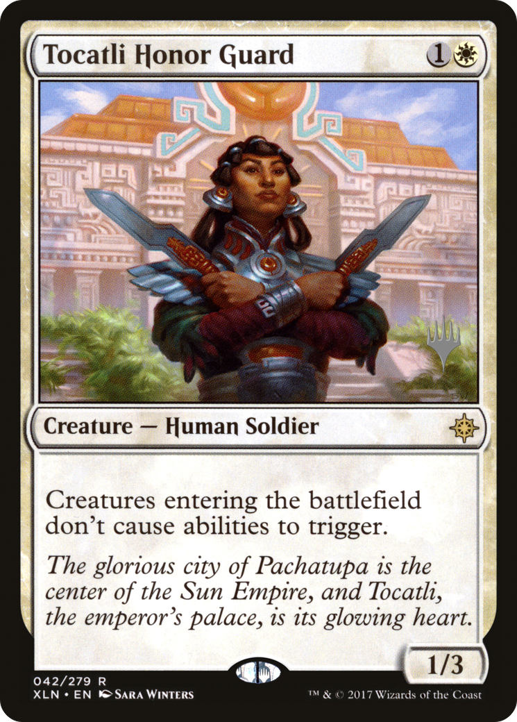 Tocatli Honor Guard (PPM20-42P) - Ixalan Promos Foil