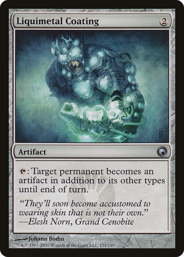Liquimetal Coating (SOM-171) - Scars of Mirrodin Foil