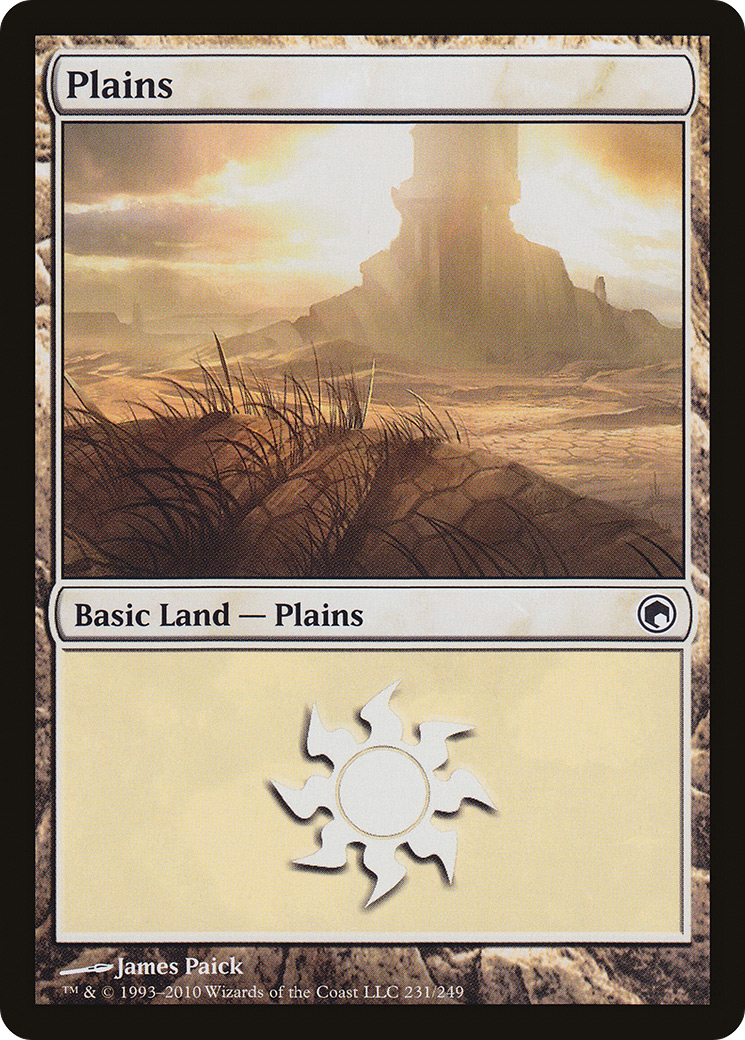 Plains (SOM-231) - Scars of Mirrodin