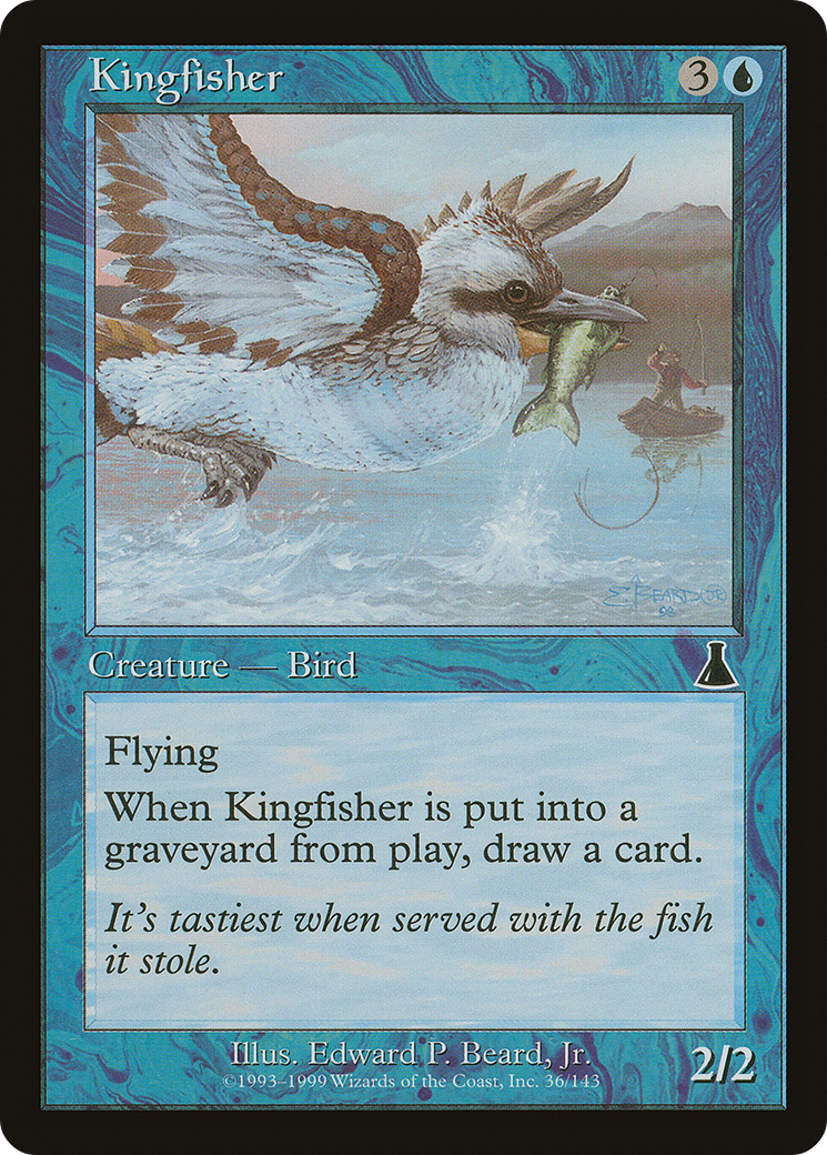 Kingfisher (UDS-036) - Urza's Destiny Foil