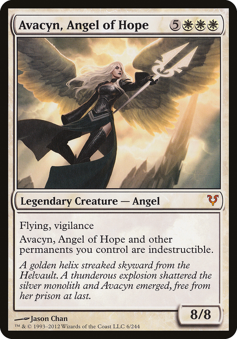 Avacyn, Angel of Hope (OVER-006) - Open the Helvault