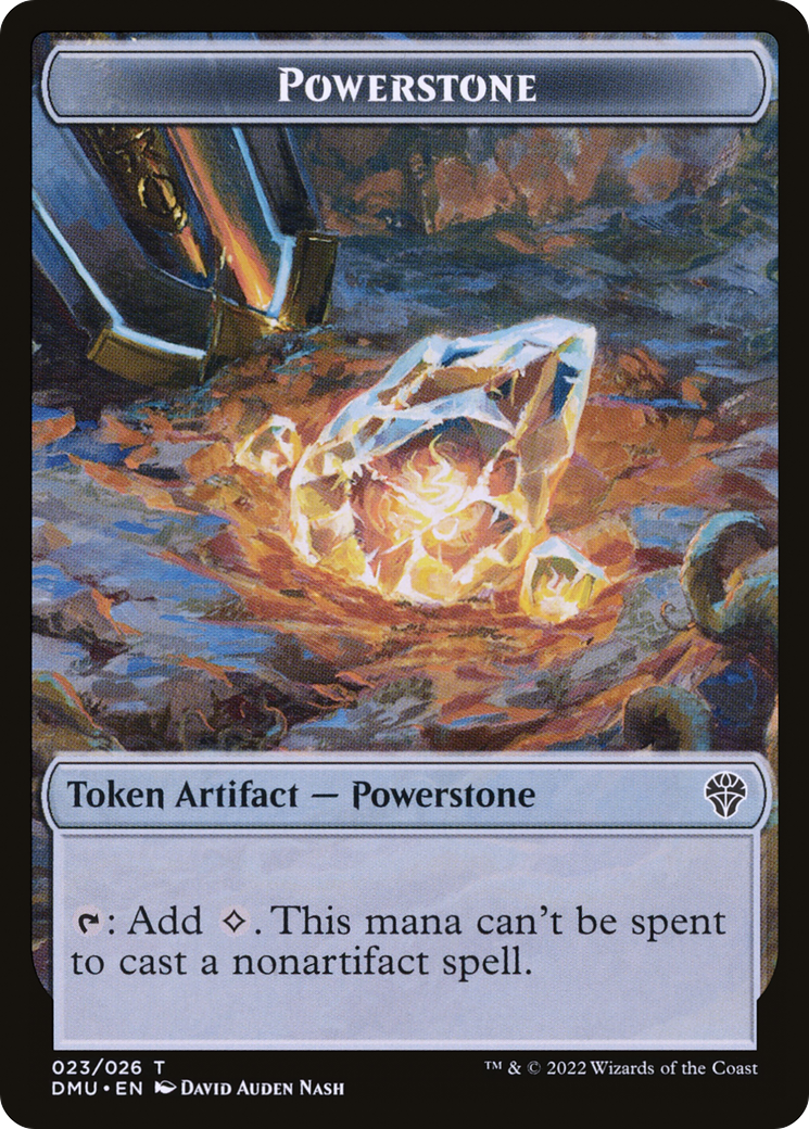Powerstone (DMU-023) - Dominaria United Tokens Foil