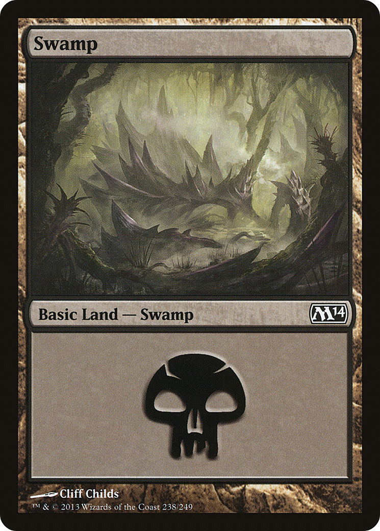 Swamp (M14-238) - Magic 2014