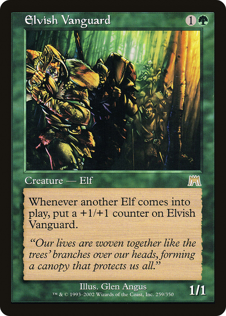 Elvish Vanguard (ONS-259) - Onslaught