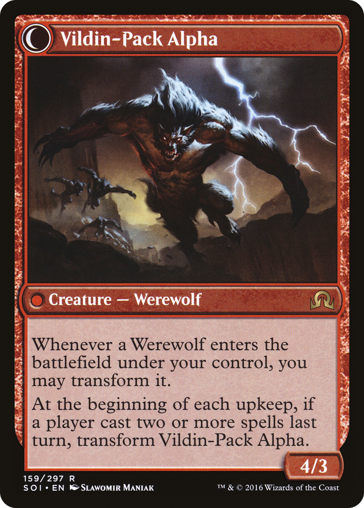 Geier Reach Bandit // Vildin-Pack Alpha (SOI-159) - Shadows over Innistrad: (Double Faced Transform)