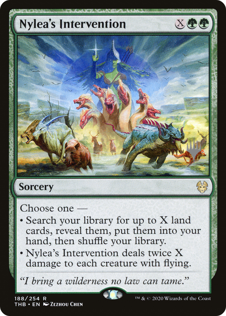 Nylea's Intervention (PPTHB-188) - Theros Beyond Death Promos Foil