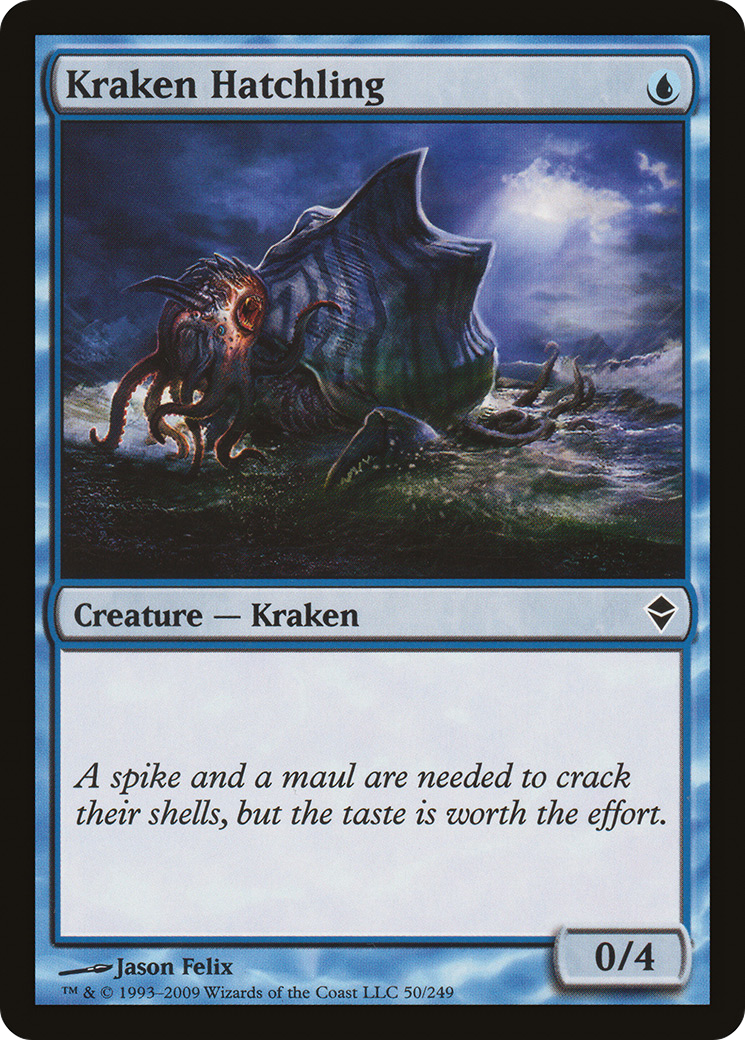 Kraken Hatchling (ZEN-050) - Zendikar