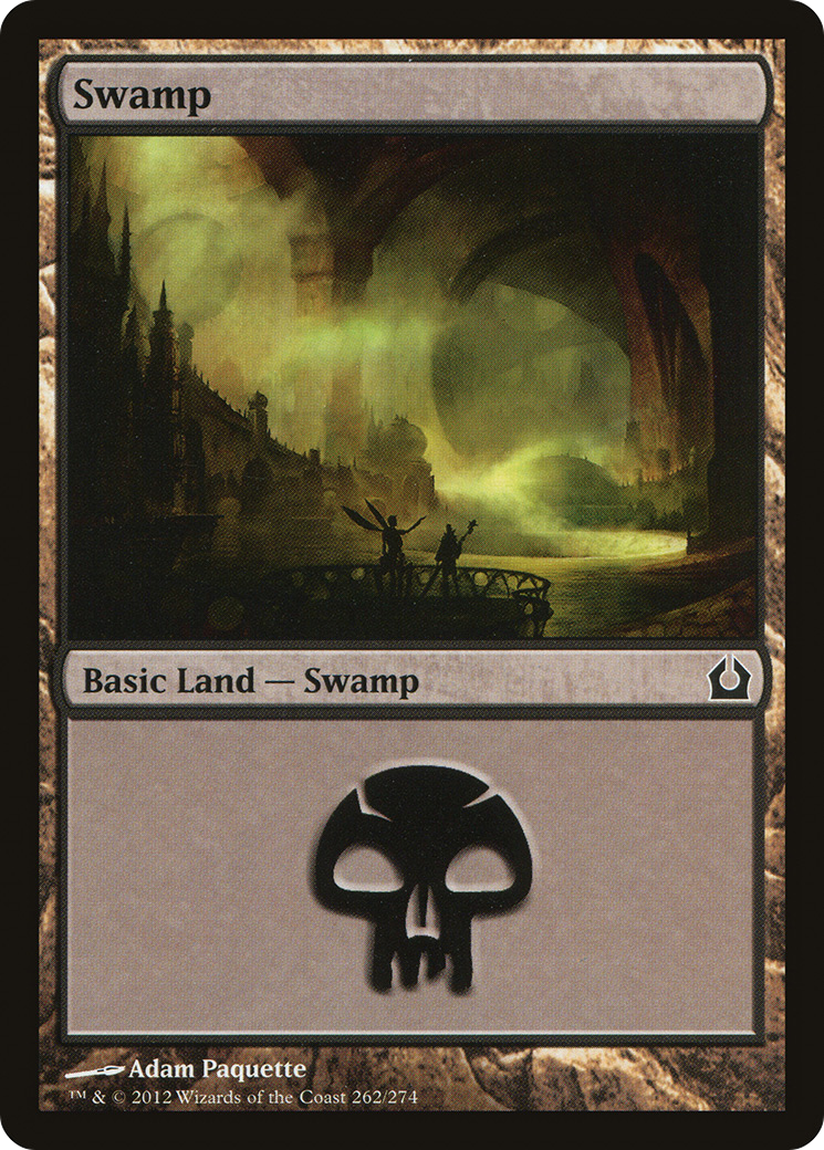 Swamp (RTR-262) - Return to Ravnica Foil