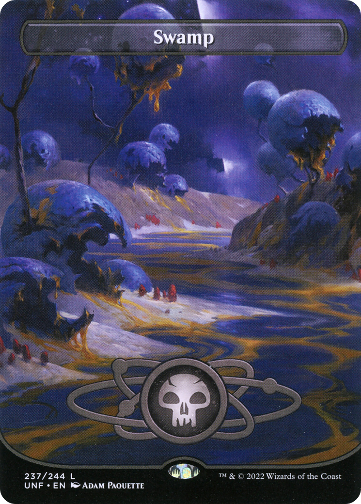 Swamp (UNF-237) - Unfinity (Borderless) Foil