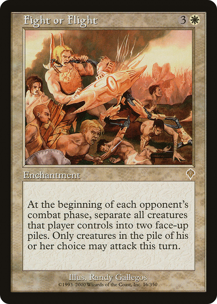 Fight or Flight (INV-016) - Invasion Foil