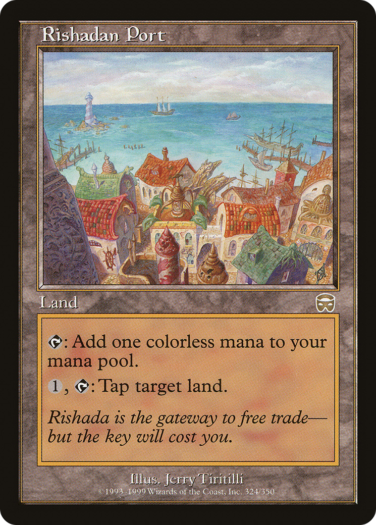 Rishadan Port (MMQ-324) - Mercadian Masques Foil