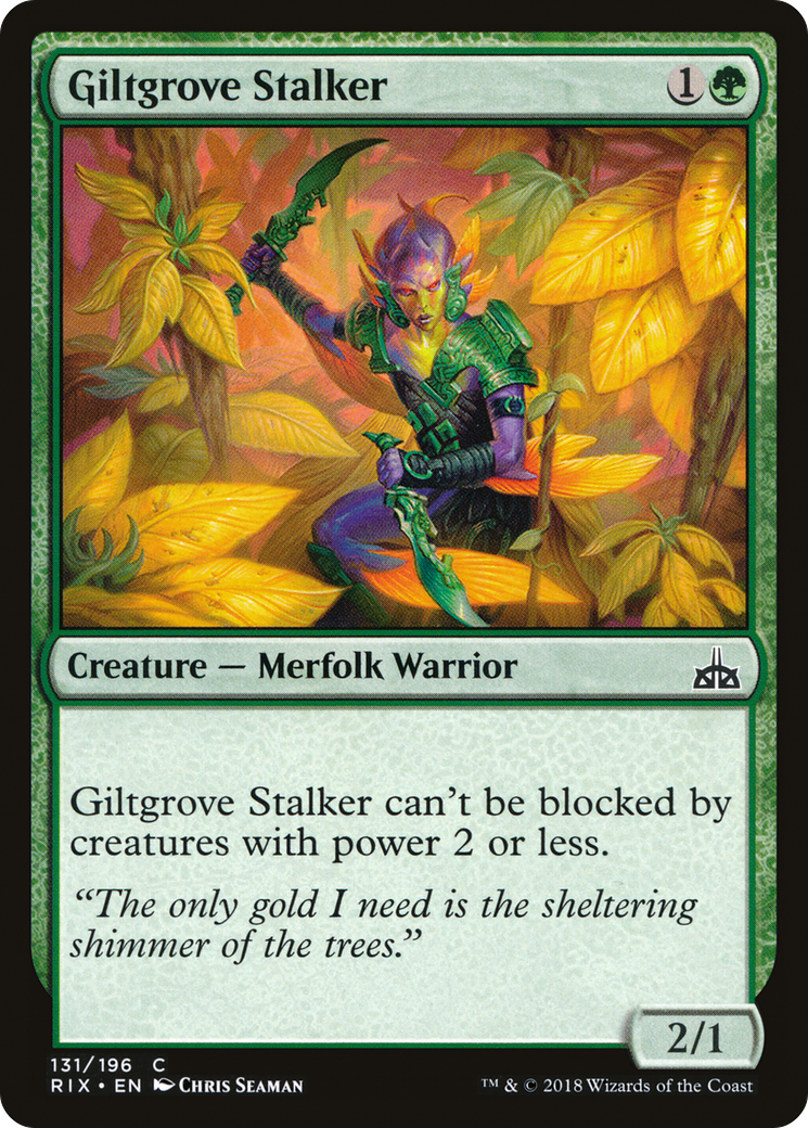 Giltgrove Stalker (RIX-131) - Rivals of Ixalan Foil
