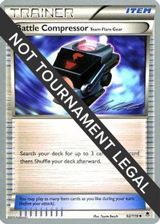 Battle Compressor (Team Flare Gear) - 2016 (Cody Walinski) 092  World Championship Decks - Uncommon