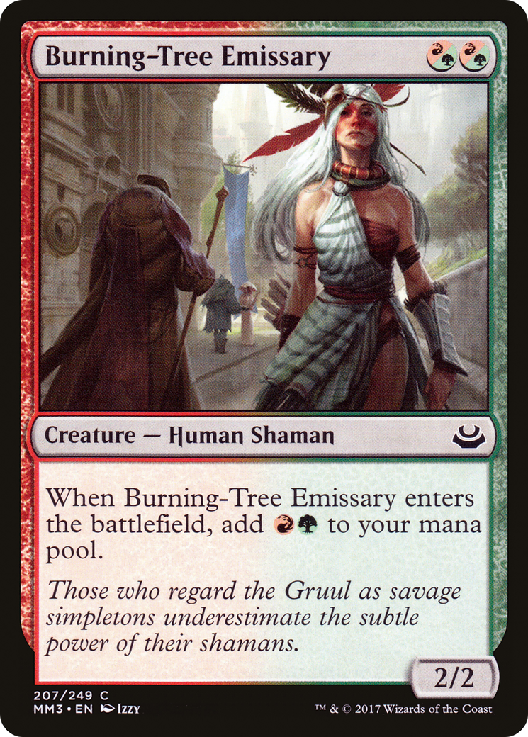 Burning-Tree Emissary (MM3-207) - Modern Masters 2017 Foil