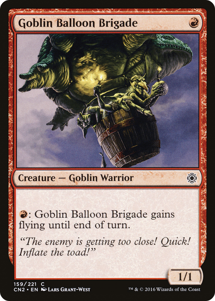 Goblin Balloon Brigade (CN2-159) - Conspiracy: Take the Crown Foil